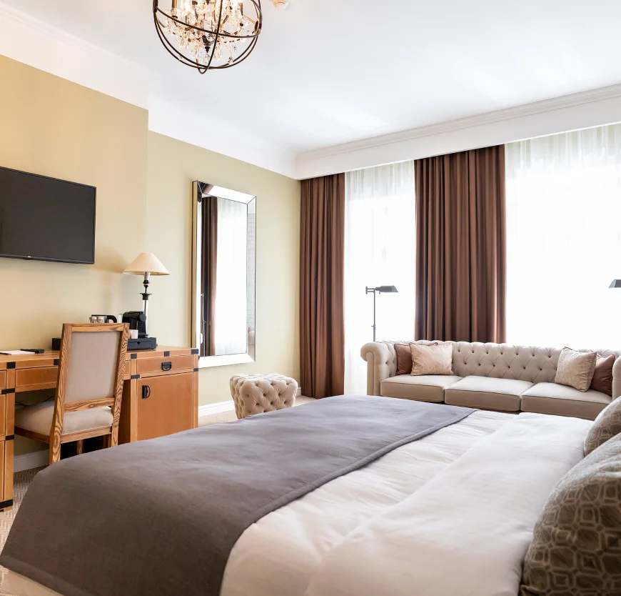 Book Superior Double room in a hotel in the center of Lviv photo Market Square Lviv 5